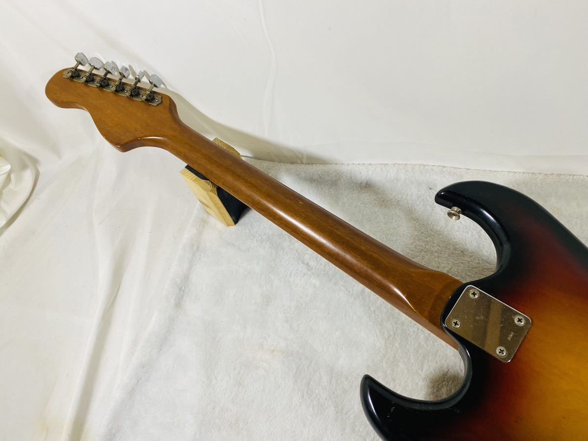 エレキギター 型番詳細不明 ビンテージ ビザールギター 日本製 中古現状品の画像7