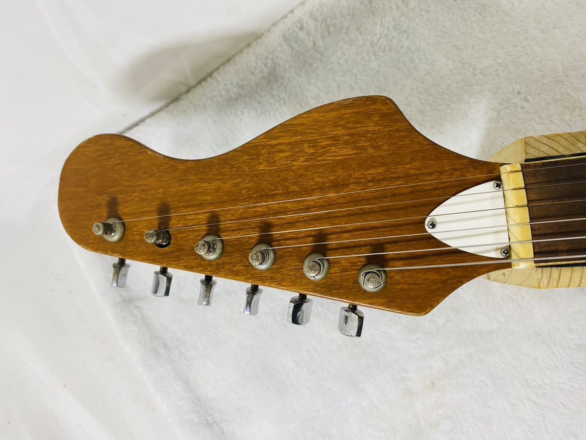 エレキギター 型番詳細不明 ビンテージ ビザールギター 日本製 中古現状品の画像4