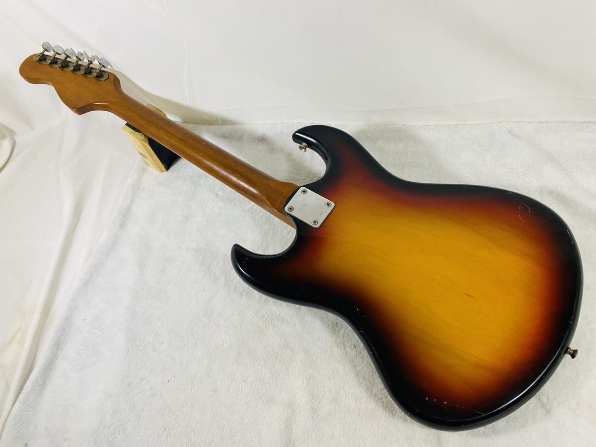 エレキギター　型番詳細不明　ビンテージ ビザールギター　日本製　中古現状品_画像8