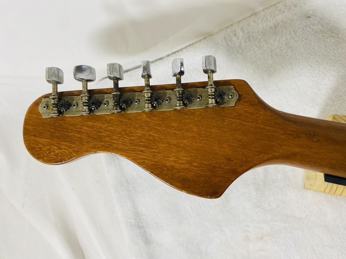 エレキギター 型番詳細不明 ビンテージ ビザールギター 日本製 中古現状品の画像5