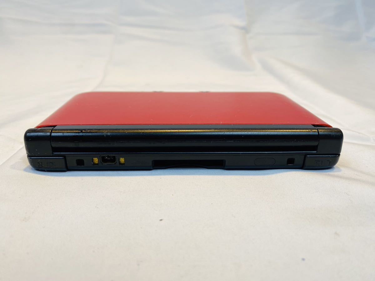 ジャンク　動作未確認　ニンテンドー 3DS LL 本体 レッド　ブラック　バッテリー・タッチペン欠品 任天堂 Nintendo_画像7