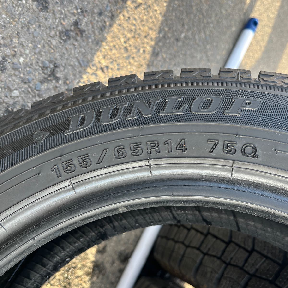 155/65R14 ダンロップ　年式:2019 激安美品4本セット:12500円_画像7