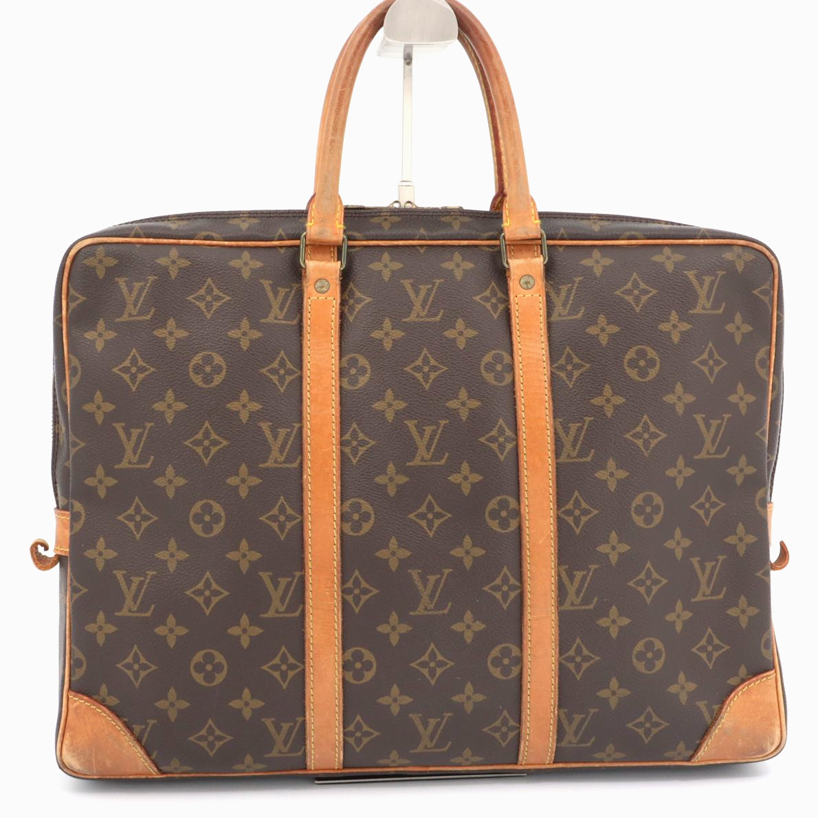 ルイヴィトン LOUIS VUITTON モノグラム ポルトドキュマン ヴォワヤージュ ハンドバッグ ビジネスバッグ 書類鞄 通勤 メンズ M53361_画像2