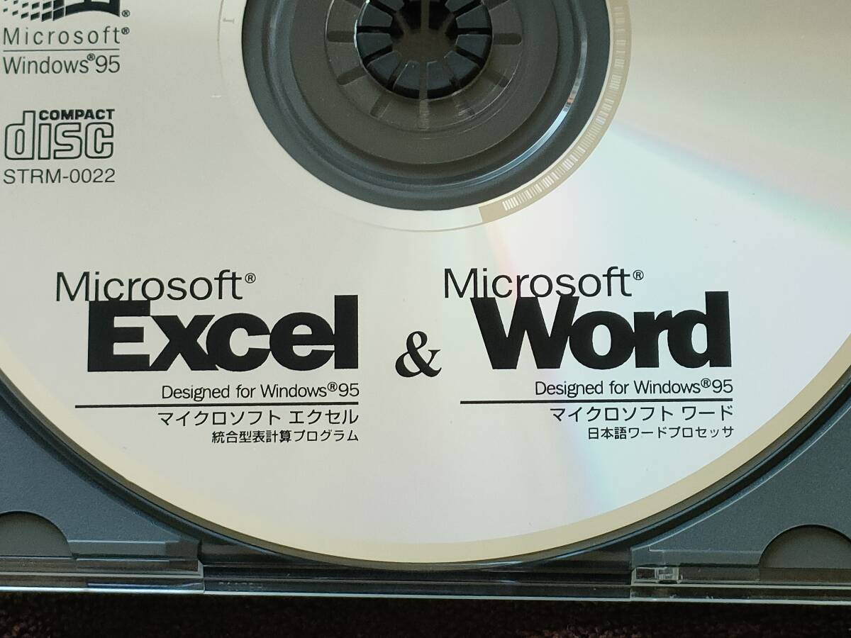 Microsoft Excel 95 & Word 95 （CD-ROM）の画像3