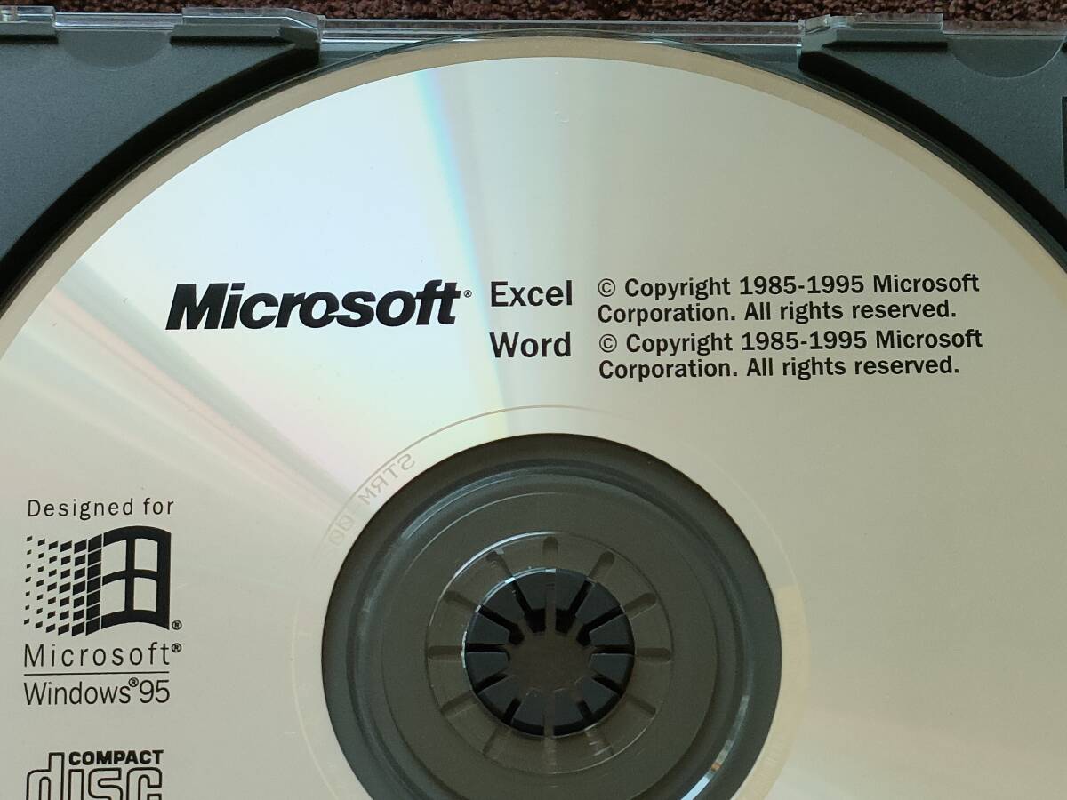 Microsoft Excel 95 & Word 95 （CD-ROM）_画像4