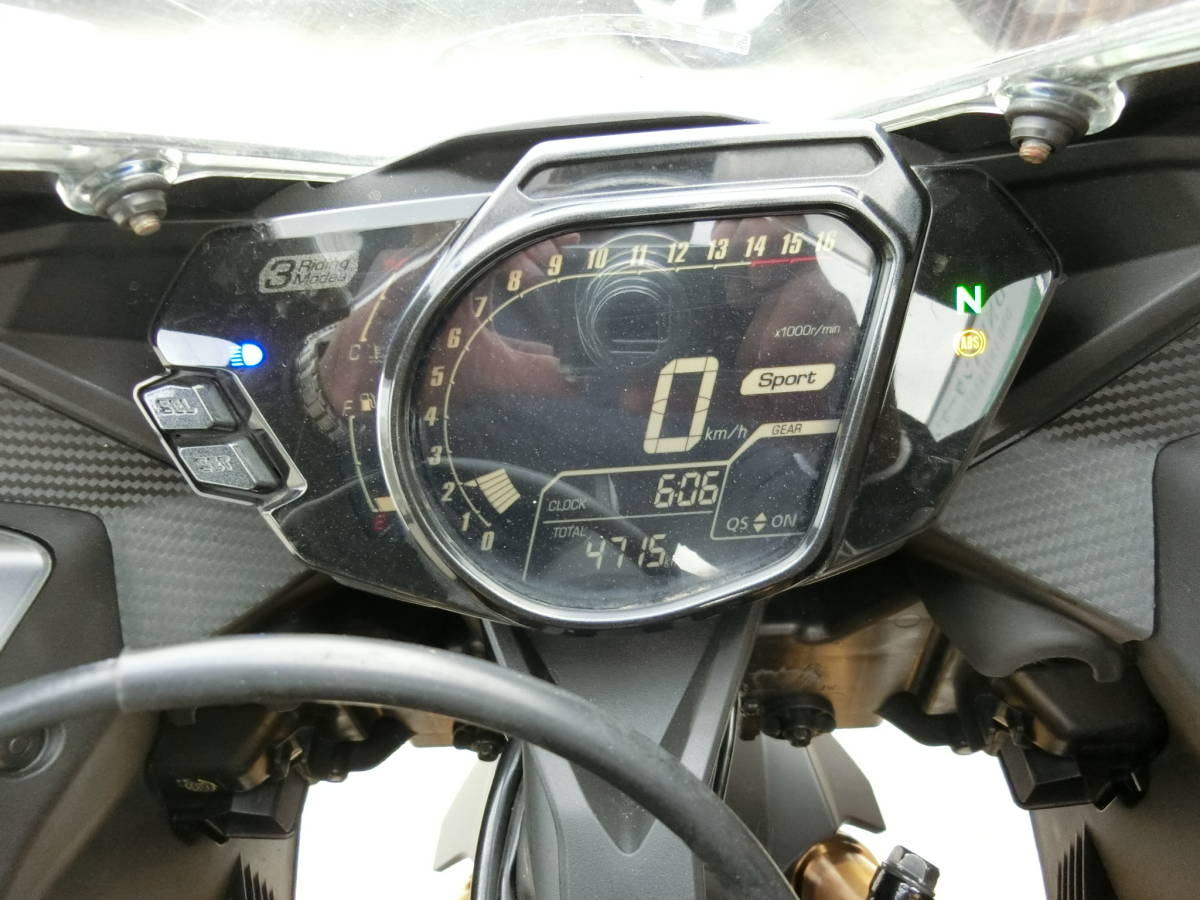 MC51 CBR250RR 　ABS付き　小走行4715ＫＭ　全て実動確認済み　全国発送可能 陸送のみ 動画付_画像7