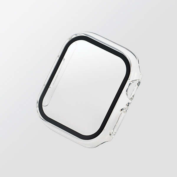 Apple Watch 41mm для полный покрытие кейс Gorilla стекло . поли машина bone-to материалы. 2 -слойный структура . жидкокристаллический часть и боковая сторона часть . царапина . загрязнения из ..: AW-22BFCGOCR