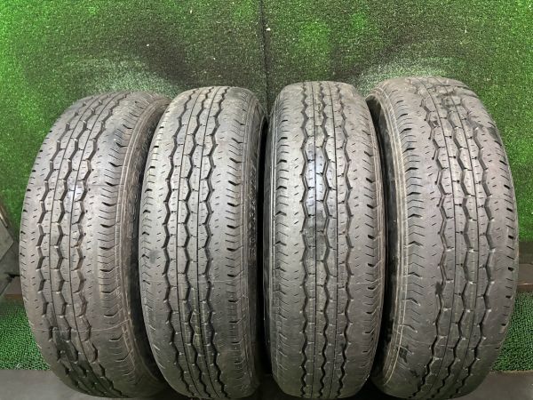 22年製　200系ハイエース 新車外し　　ブリヂストン　ＲＤ-613　195/80R15　107/105L スチールホイール付き　4本　223-06_画像5