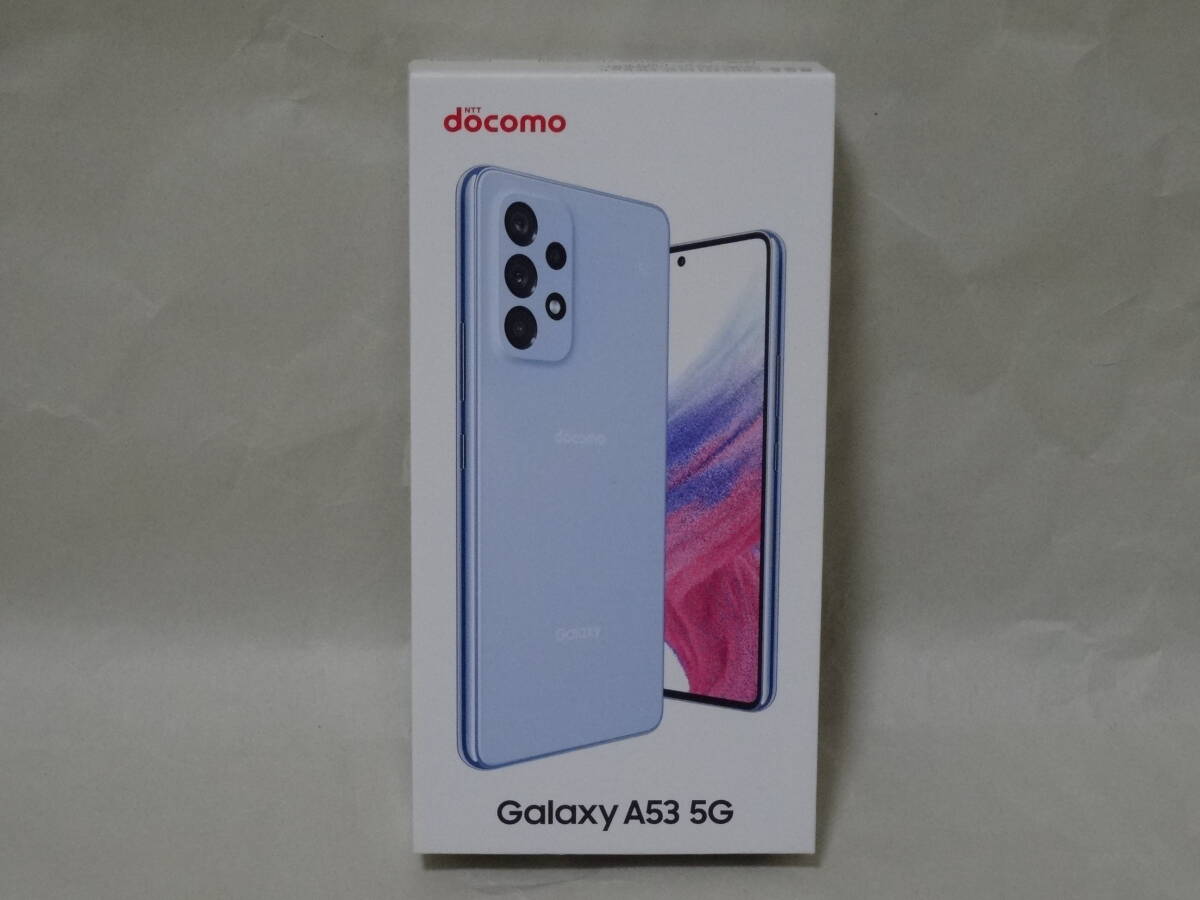 信頼 Galaxy オーサムブルー 未使用品 SC-53C（ドコモ版） 5G