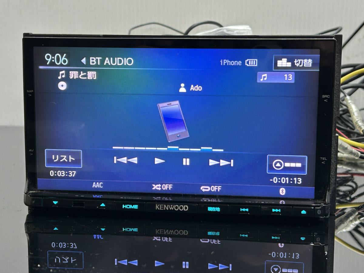 MDV-X702 ケンウッド 4chフルセグTV Bluetoothオーディオ USB フィルムアンテナ付き 送料無料_画像5