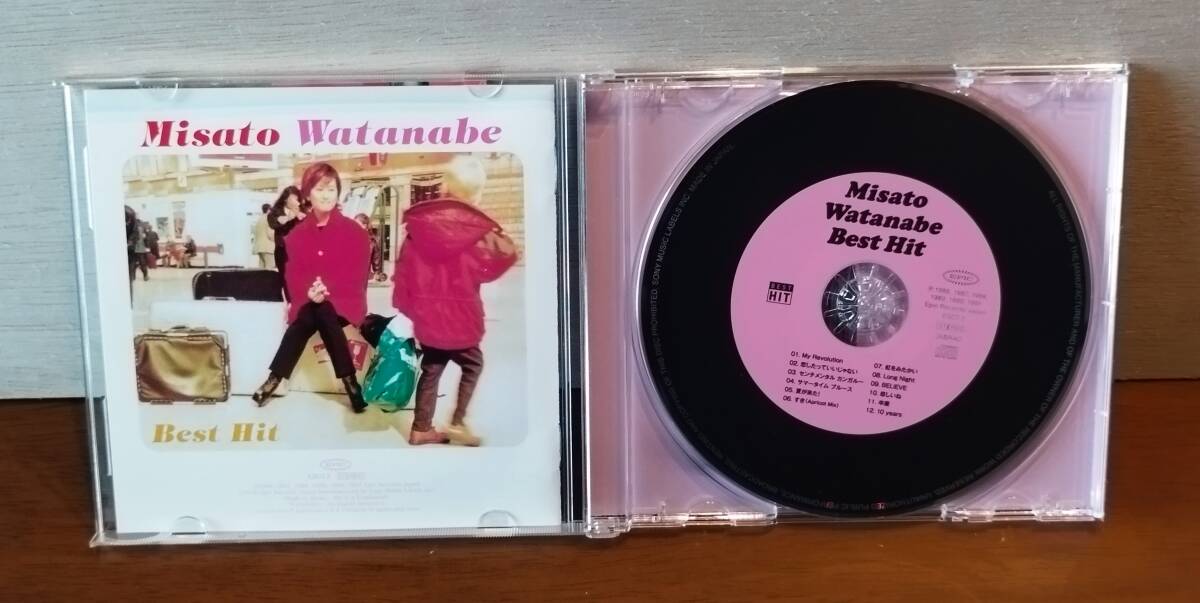 渡辺美里 ベストヒット Misato Watanabe Best Hit My Revolution 他 全１２曲 CD アルバム_画像2