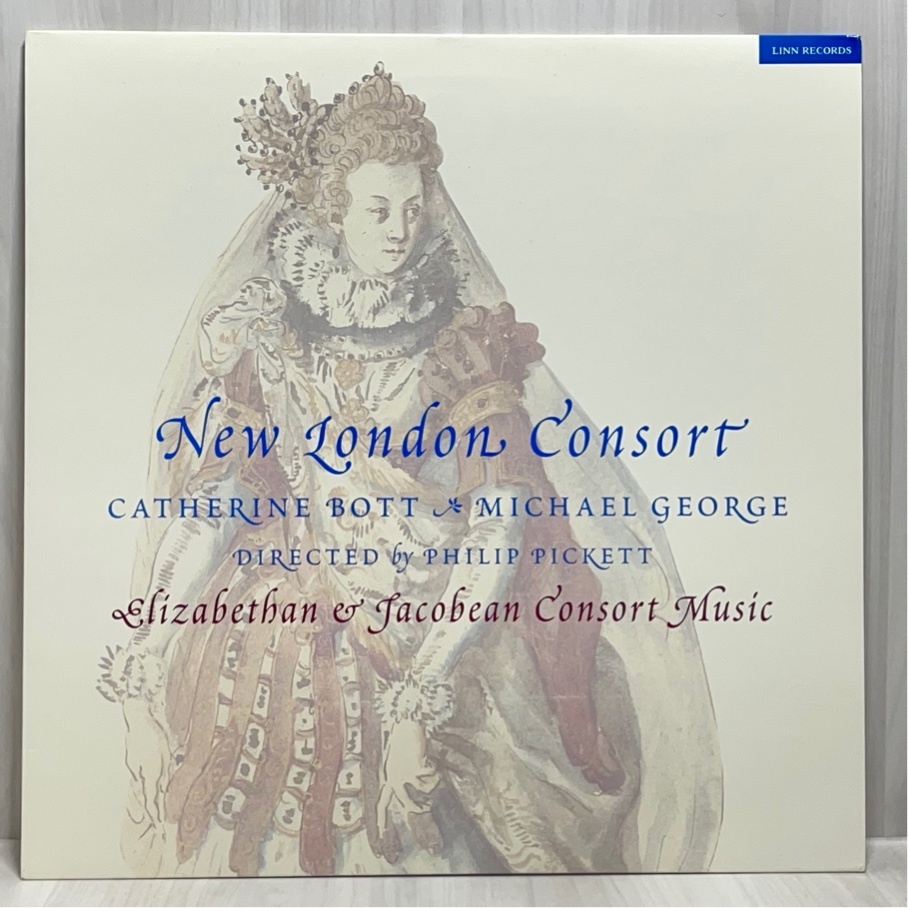 UK盤 LINN RECORDS CKH 011 1993年盤 LIZABETHAN & JACOBEAN CONSORT MUSIC NEW LONDON CONSORT 洗浄済 LP_画像1