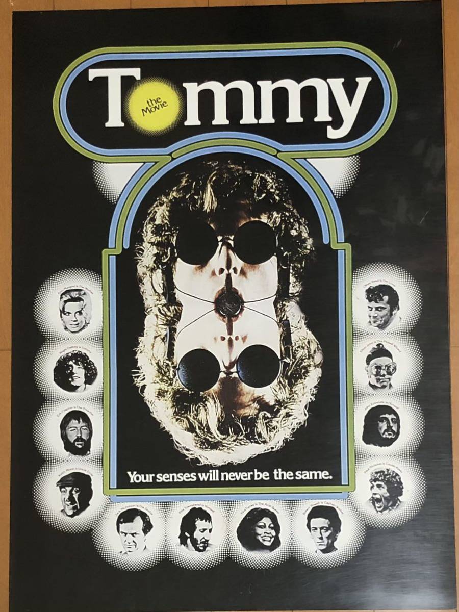 v486 映画ポスター TOMMY トミー ケン・ラッセル Ken Russell ザ・フー THE WHO ピート・タウンゼント Pete Townshend Roger Daltrey_画像1