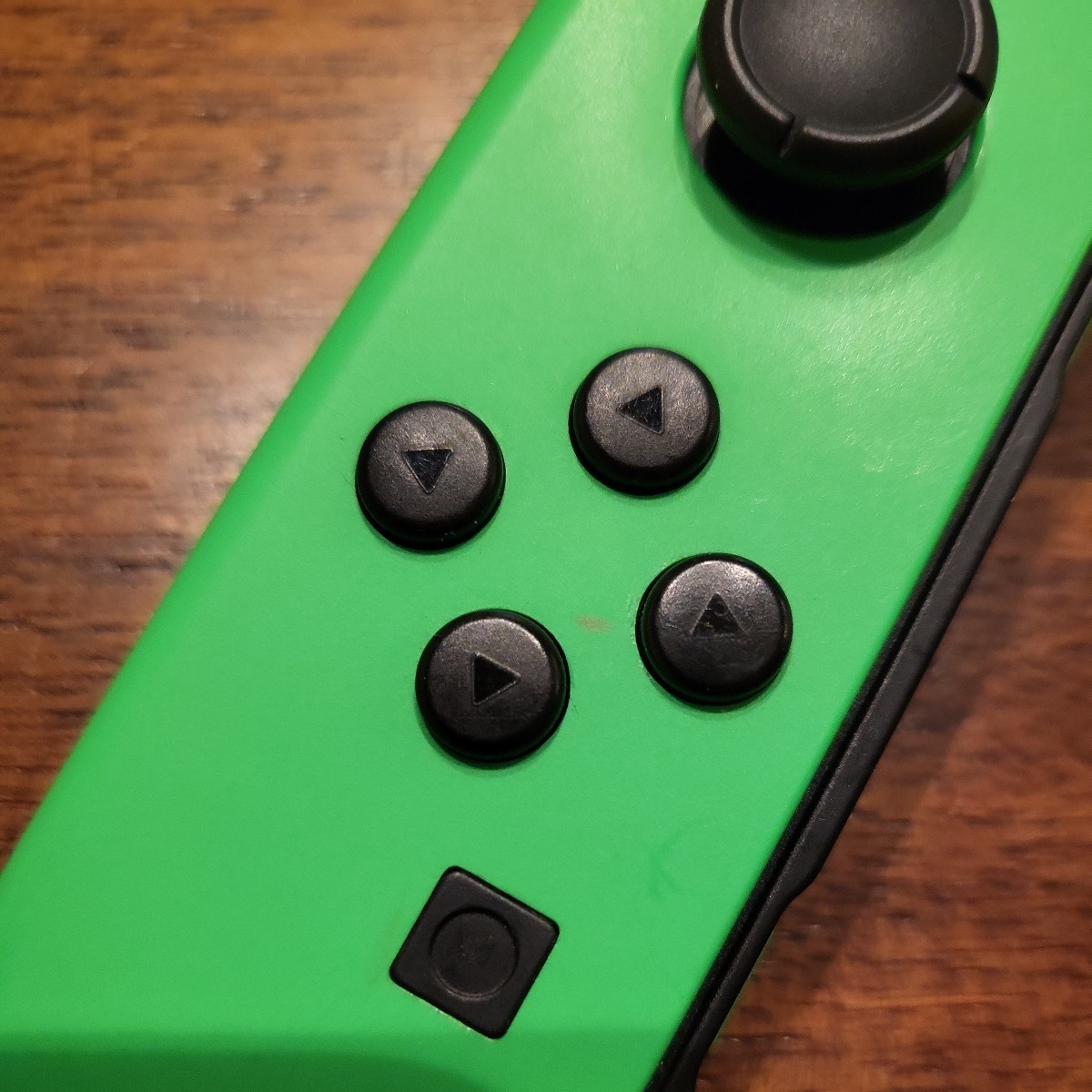 Nintendo Switch　ジョイコン　動作確認済　(L)ネオングリーン