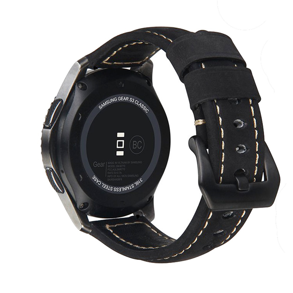CB20-B 汎用スマートウォッチベルト20mm腕時計 腕時計バンド20ミリ 革ベルト 時計 スマートウォッチ 替えベルト20mm 時計レザー ベルト_画像5
