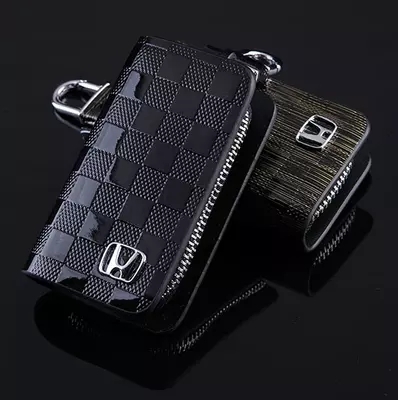  Audi Audi stylish . head key holder attaching key case new model high feeling of quality leather smart key case kalabina attaching check pattern feeling of luxury eminent 