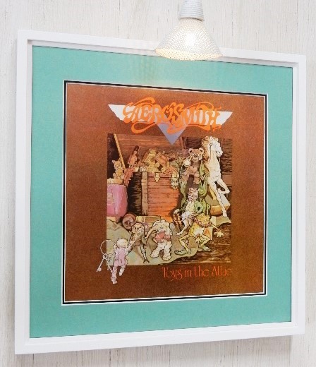 エアロスミス/レコジャケ ポスター 額付き/Aerosmith/Toys in the Attic/アルバム アート/Framed Aerosmith/ハードロック art display_画像5