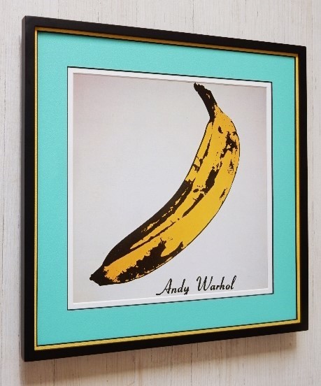  bell bed * under ground /LP jacket poster frame /The Velvet Underground/ Anne ti* War ho ru/Andy Warhol/ modern interior 