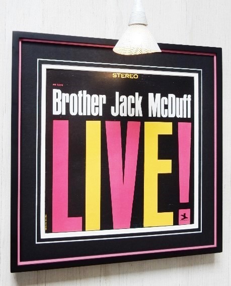 ジャック・マクダフ/LP ジャケット・ポスター/ハモンドB3 オルガン/Jack Mcduff/Hamond Organ/Soul Organ/ガンボアート/art display