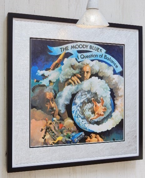 ムーディー・ブルース/レコジャケ ポスター 額付き/Moody Blues/アルバム アート/プログレッシブ・ロック/Uk プログレ/art display/お洒落_画像8