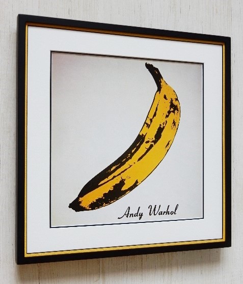  bell bed * under ground /LP jacket poster frame /The Velvet Underground/ Anne ti* War ho ru/Andy Warhol/ modern interior 