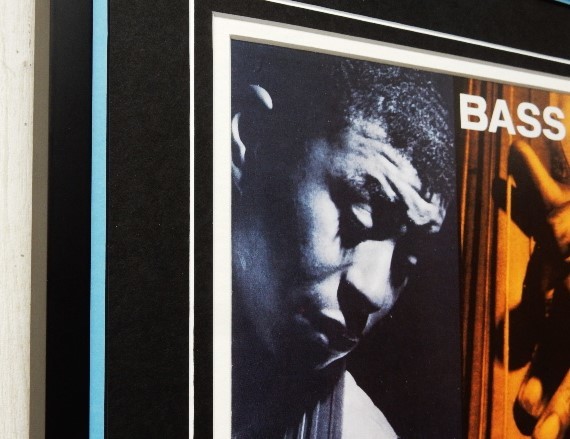 ポール・チェンバース/額入り名盤 ポスター/Paul Chambers/Bass on Top/Blue note/ブルーノート・レコード/アルバム アート/ジャズ ジャケ_画像2