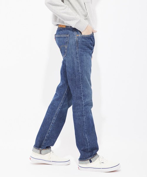 リーバイス W31 MADE IN THE USA 501 オリジナルフィット デニムパンツ 定価22000円 LEVI'S 赤耳 アメリカ製 BIGE ボタンフライ 005012455_画像3