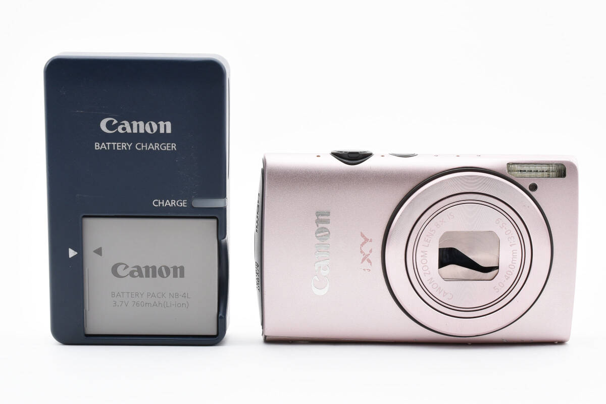 ★外観美品★キヤノン CANON IXY 600F Samantha Thavasa シャンパンピンク コンパクトデジタルカメラ L960#2296_画像1