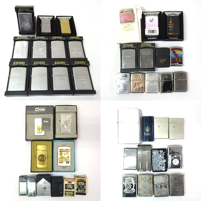 146U292★ 1円～ ZIPPO ジッポー Vivienne Westwood ヴィヴィアンウエストウッド その他オイル/ガスライター 計45点まとめ/ジャンク_画像1