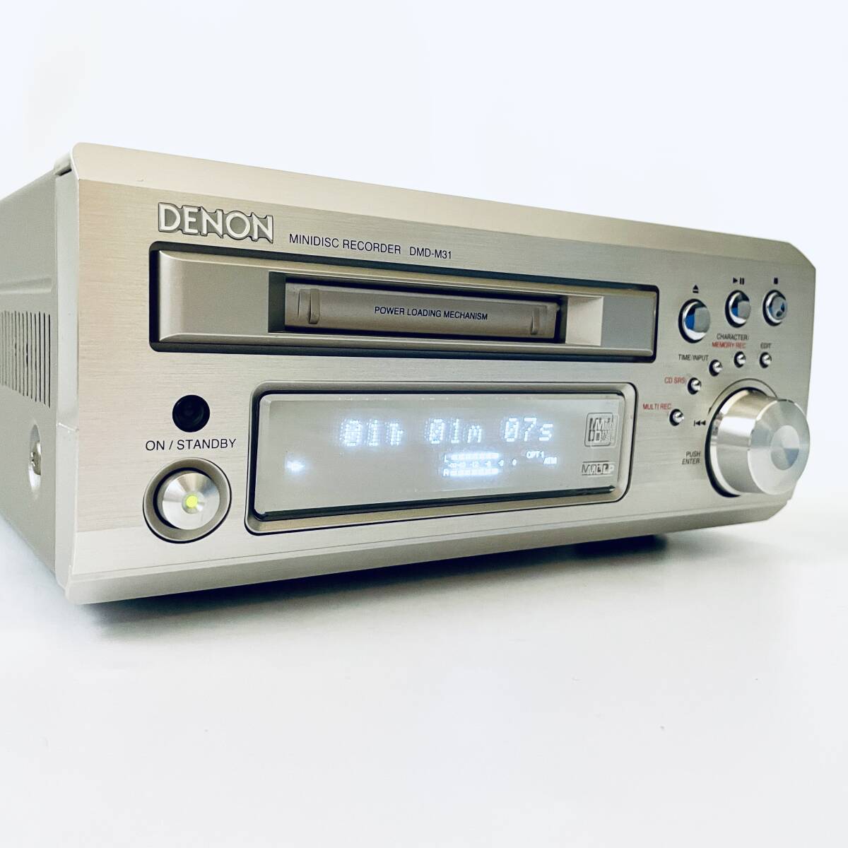 【美品】MDプレーヤー　DENON　DMD-M31_画像2