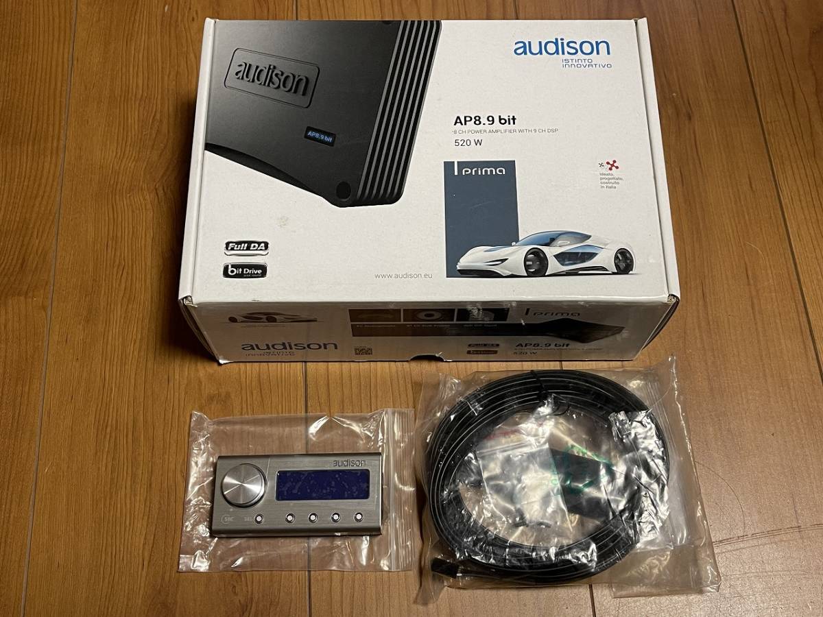 ■audison（オーディソン）AP 8.9bit 新品未使用！デジタルリモートコントローラー付 値下げ売り切り！の画像1