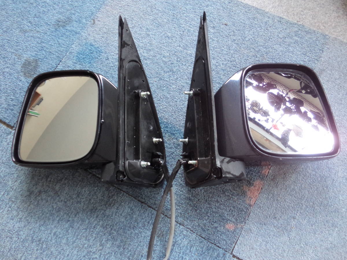  Atrai Wagon S320G left right door mirror color NX07 black mica metallic 