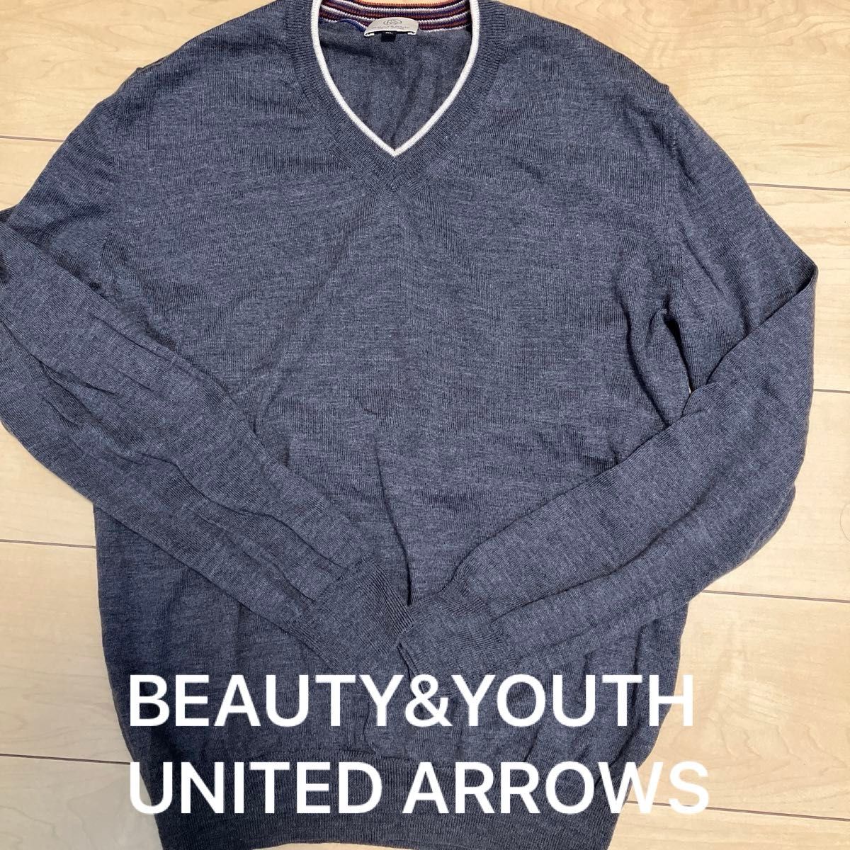 BEAUTY&YOUTH UNITED ARROWS ニット チャコール XL