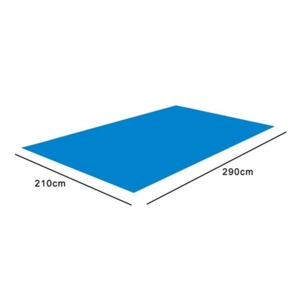 SQ004:290 x 210 one-piece large pool square ground cloth lip cover dustproof floor cloth mat |a