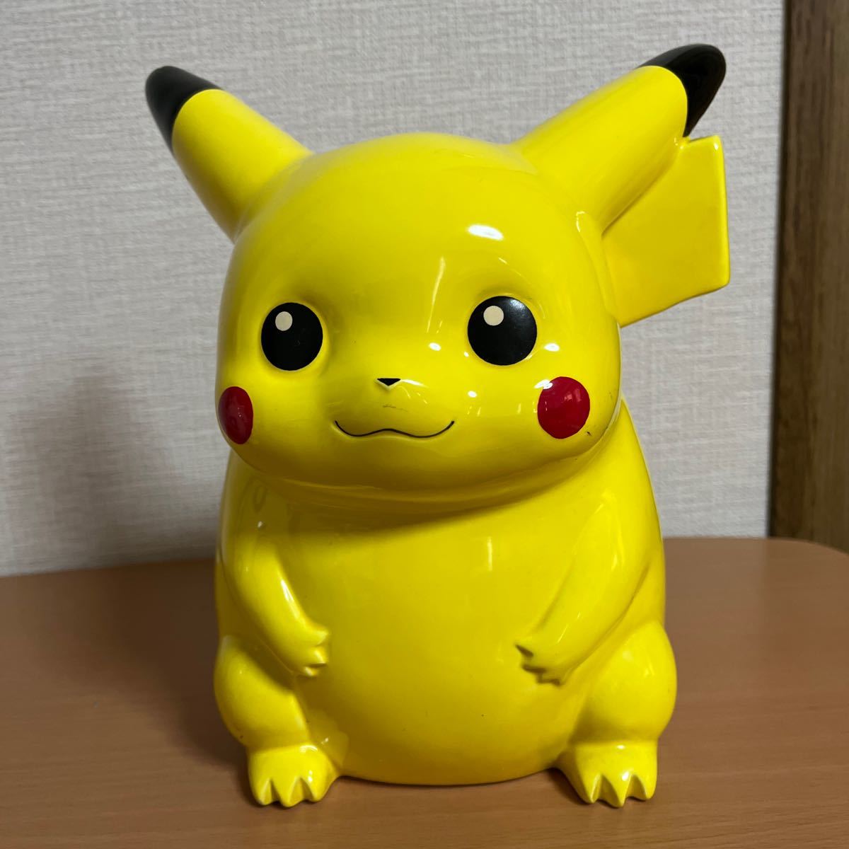 送料無料！ 当時物 ポケットモンスター ピカチュウ トゲピー 貯金箱 陶器製 セット_画像6