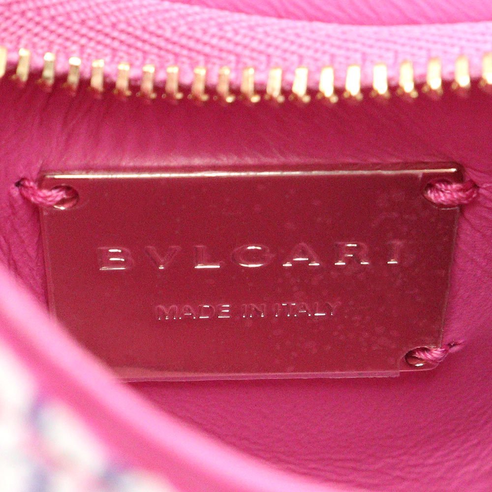 （ новый товар  *   неиспользованный товар  ） Болгария ... BVLGARI ячейка  ручка  ...  микро  сумка   цепь    наплечная сумка  ...  кожа   мульти  цвет  292289