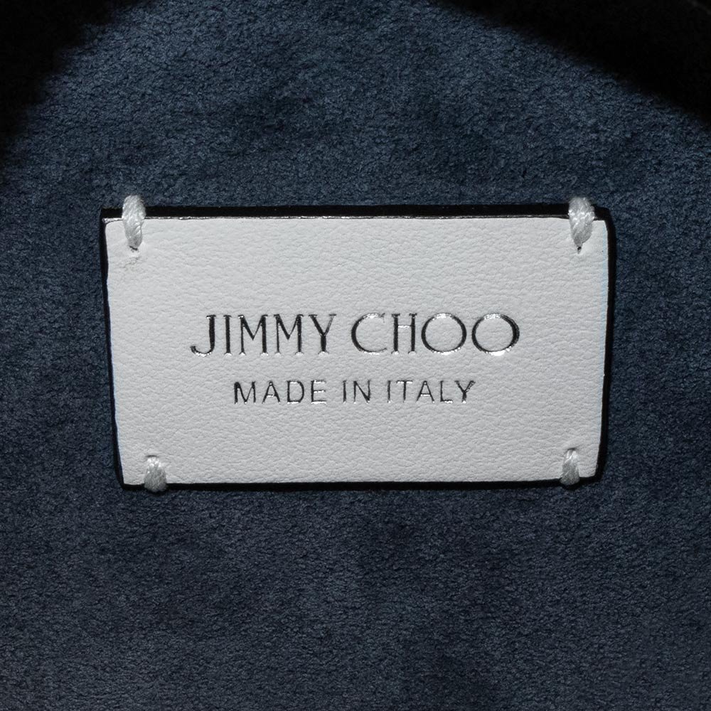 （新品・未使用品）ジミーチュウ JIMMY CHOO レザー ヴァレンヌ ボーリング ミニ ショルダー ハンドバッグ ホワイト VARENNE BOWLING MINI_画像9