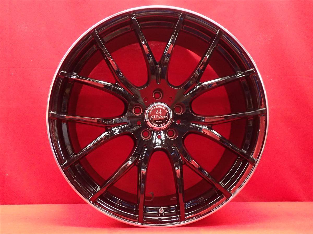 VOLTEC ボルテック ハイパー MS-7 中古ホイール 4本 8/9J 20インチ PCD114.3 5穴 +38/+40 ハブ73 ビッグキャリパー対応 クラウン 等へ aa20_画像6