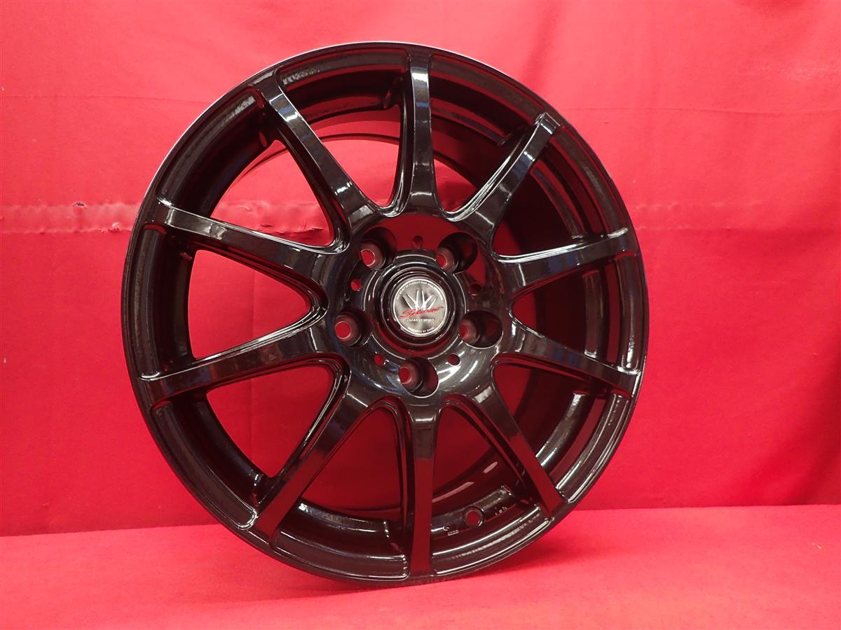 LOXARNY ロクサーニ SPORT RS-10 スポーツRS-10 中古ホイール 4本 6.5J 16インチ PCD114.3 5穴 +38 ハブ73 ヴォクシー 90系 デリカD:5 aa16_画像2