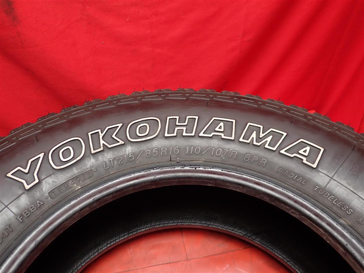 中古タイヤ LT215/85R16 110/107R 4本セット ヨコハマ ジオランダー A/T・S YOKOHAMA GEOLANDAR A/T-S 7.5分山_画像6