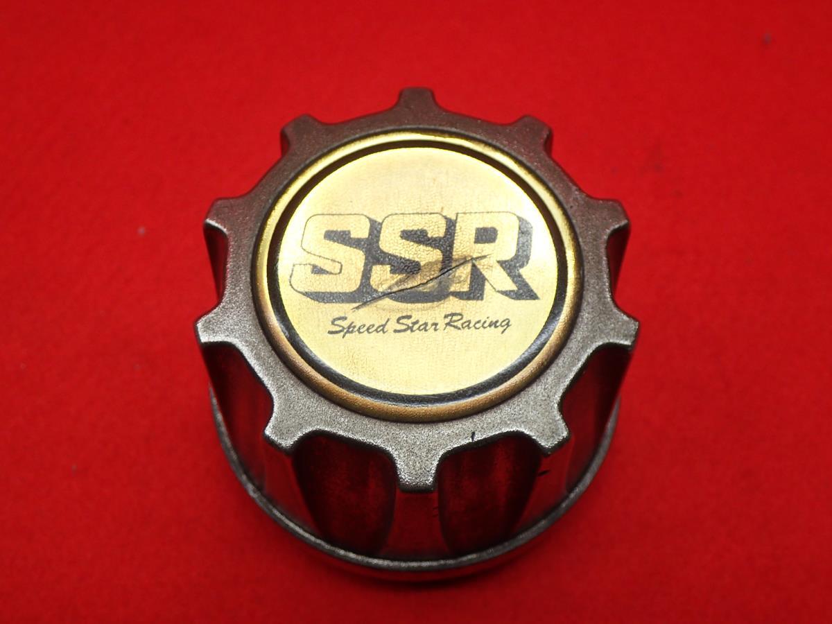 【 絶版 当時物 】 1枚 スピードスター SSR メッシュ 社外 中古 センターキャップ エンブレム 旧車 高速有鉛 街道レーサー 　　cap_画像1