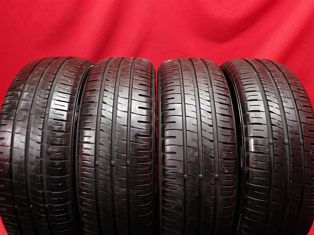 中古タイヤ 185/55R16 83V 4本セット ダンロップ エナセーブ EC204 DUNLOP ENASAVE EC204 8分山★n16 フィールダー シャトル フィット_画像1