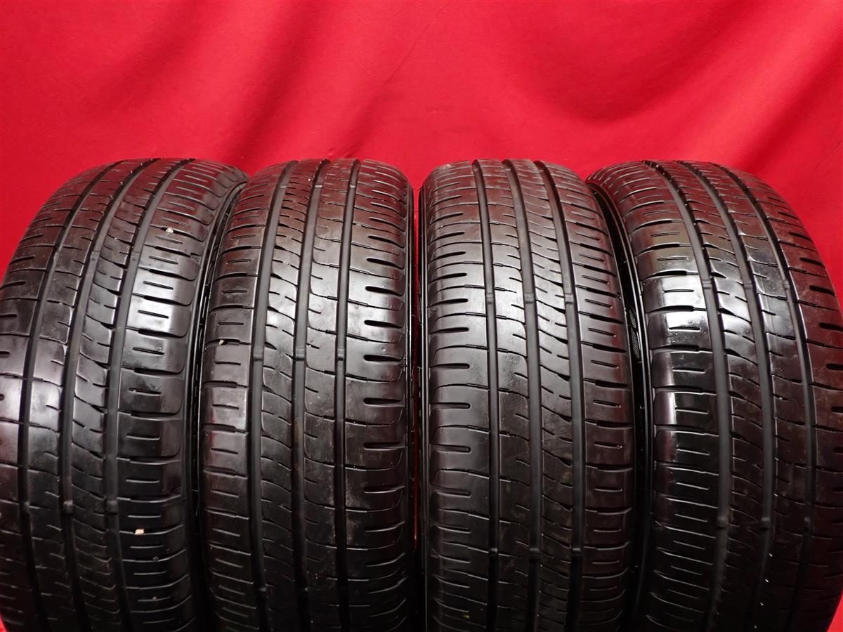 中古タイヤ 185/55R16 83V 4本セット ダンロップ エナセーブ EC204 DUNLOP ENASAVE EC204 9分山★n16 フィールダー シャトル フィット_画像1