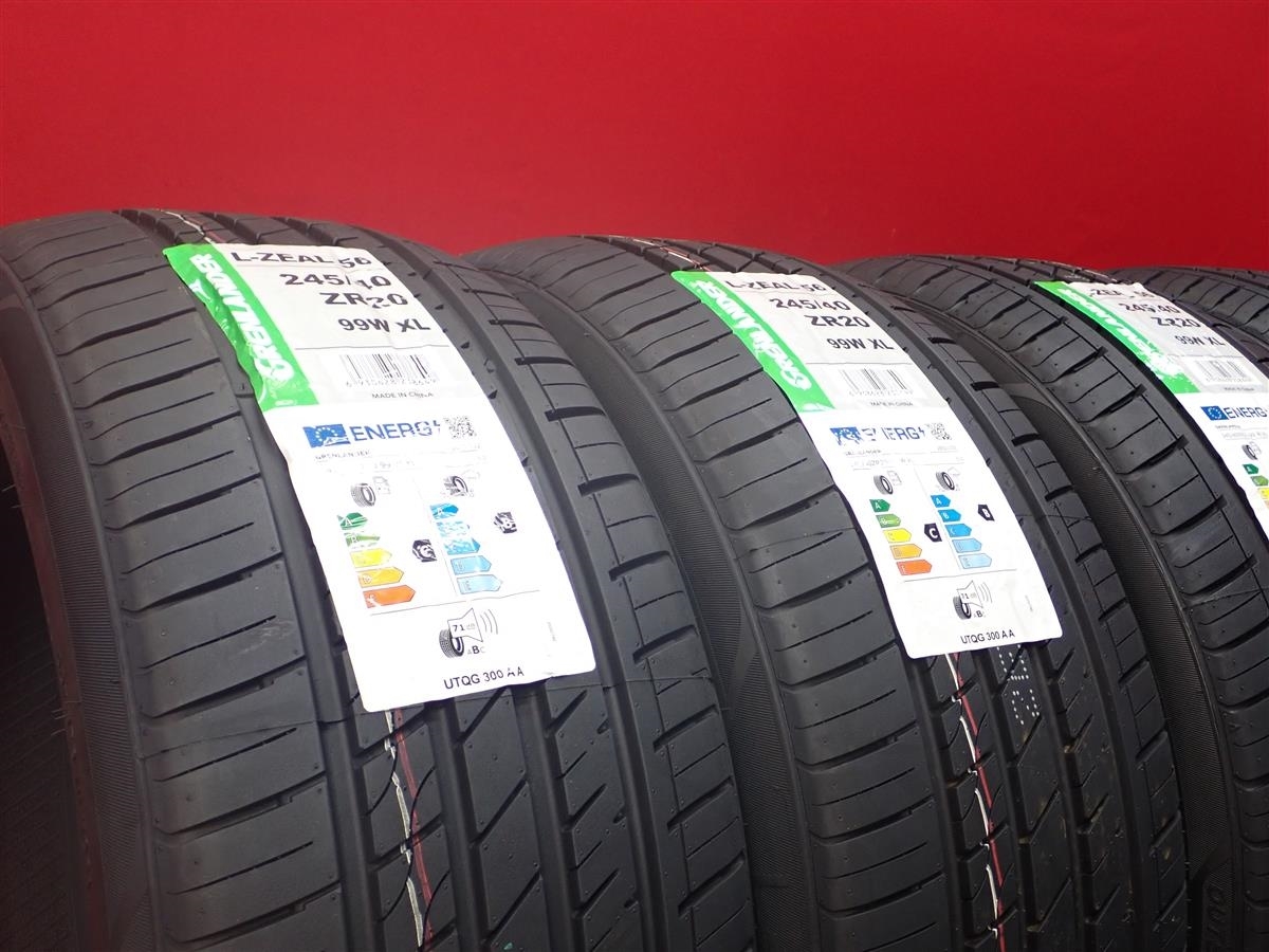 新品タイヤ 245/40R20 99W 4本セット グリンランダー L-ZEAL 56 GRENLANDER L-ZEAL 56 10分山 アルファード エルグランド フーガ NX200t_画像2