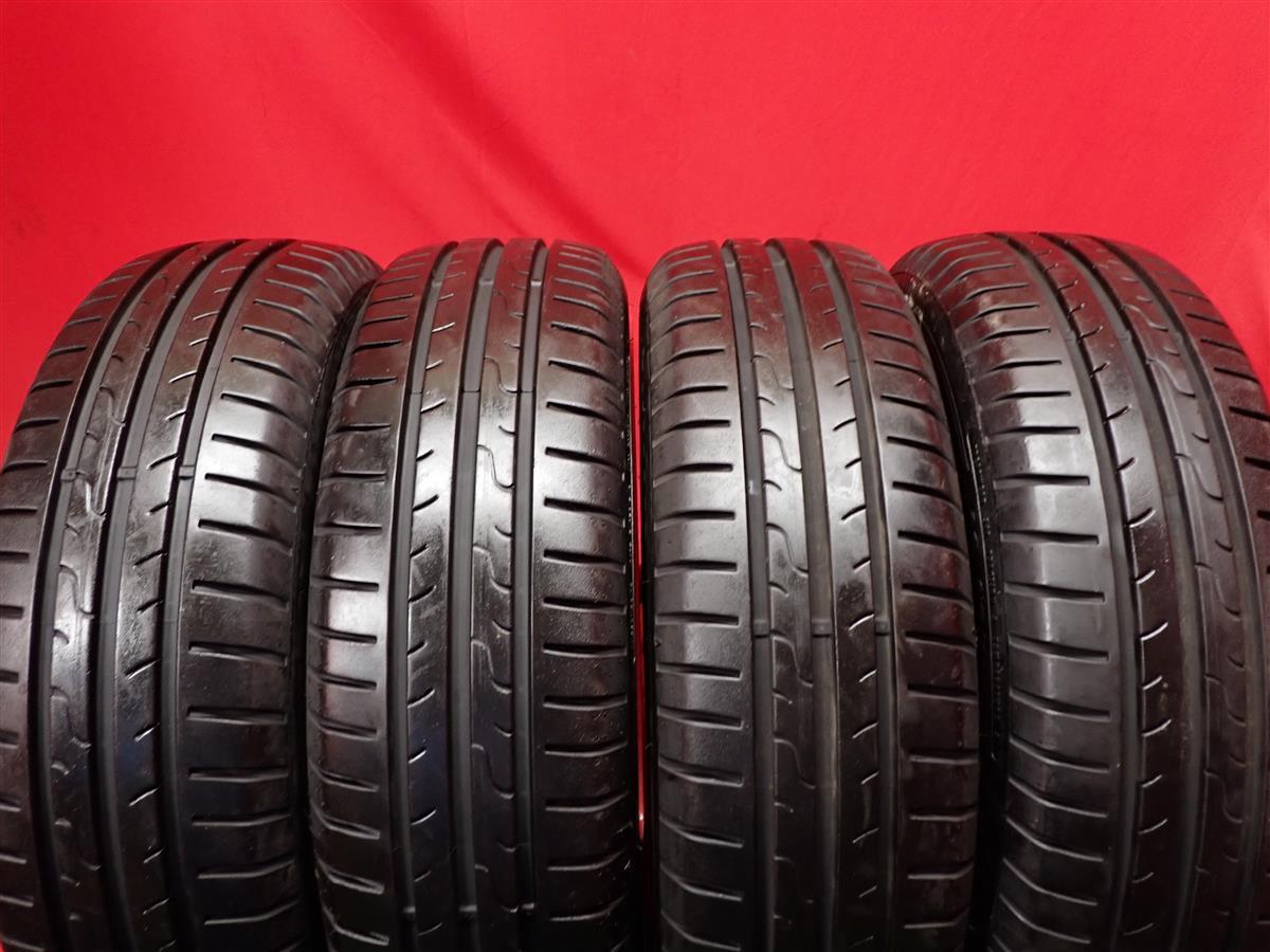 中古タイヤ 165/65R15 81H 4本セット ダンロップ スポーツ ブルーレスポンス DUNLOP SPORT BLURESPONSE 8.5分山★n15_画像1