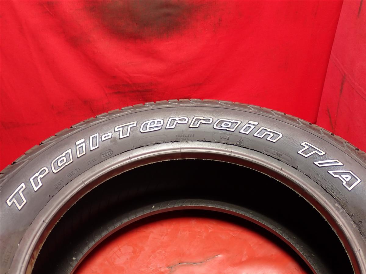 中古タイヤ 275/55R20 113T 4本セット BFグッドリッチ トレール テレーン T/A BFGoodrich TRAIL Terrain T/A 9.5分山★n20 FJクルーザー_画像10