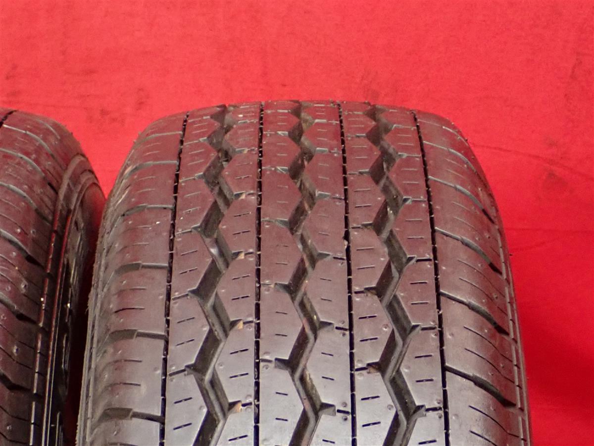 タイヤ2本 《 ブリヂストン 》 RD・613 [ 195/70R15 106/104L ]9.5分山★ 商用車 ハイエース100系 キャンピングカーn15_画像7