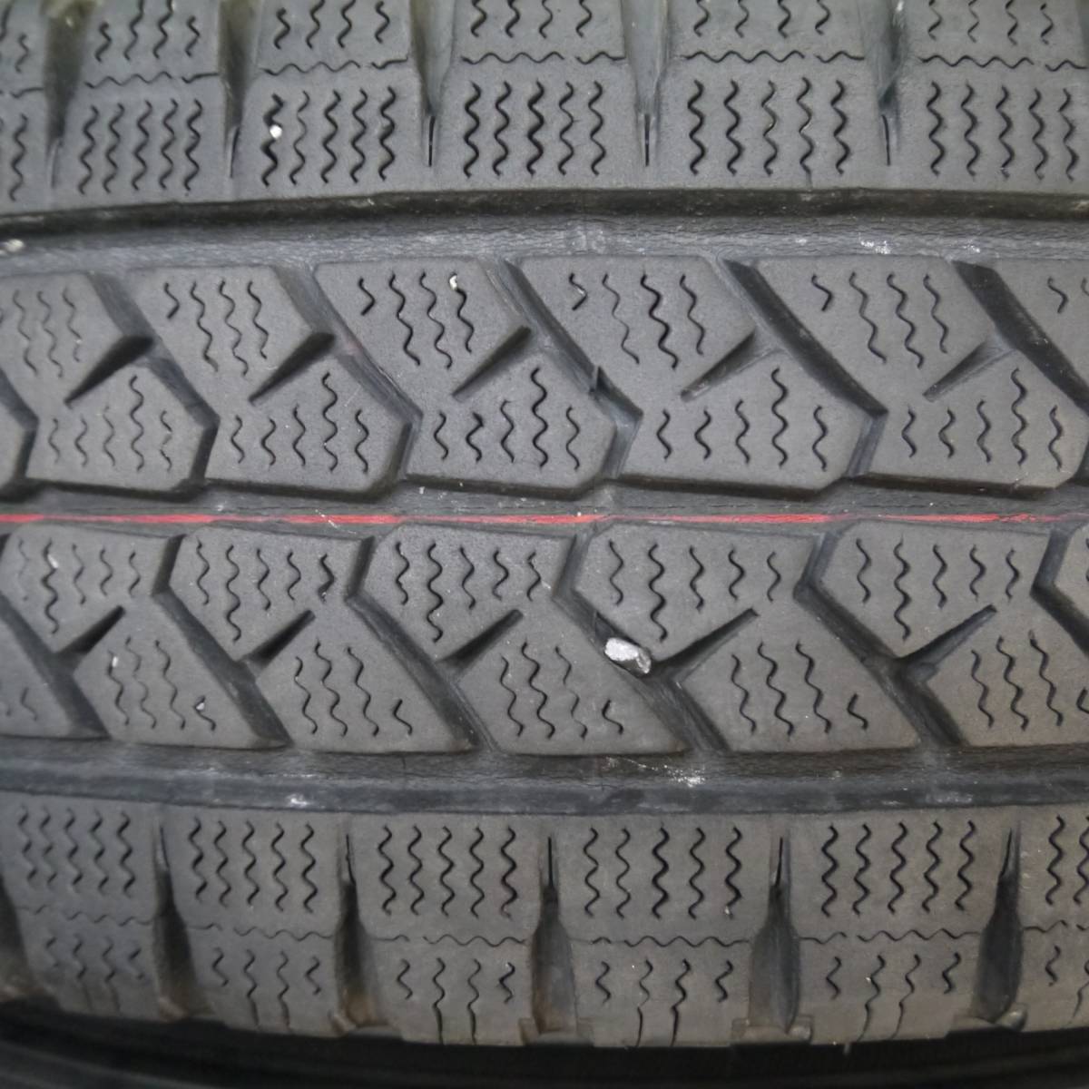 *送料無料* バリ溝 綺麗 9分★ハイエース 等 195/80R15 スタッドレス ブリヂストン ブリザック VL1 ROADMAX MiD PCD139.7/6H★4021418Hスの画像7