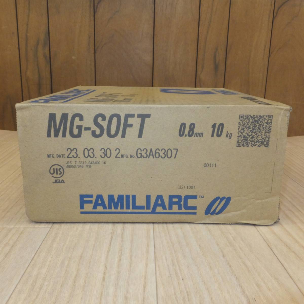 [送料無料] 未使用★神戸製鋼所 KOBELCO 軟鋼ソリッドワイヤ FAMILIARC MG-SOFT 0.8mm 10kg(4)★の画像5