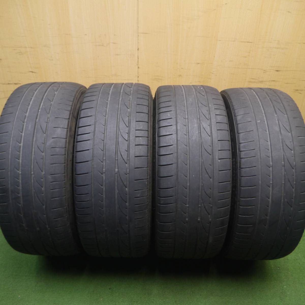 *送料無料* 4本価格★トヨタ 130系 マークX GR SPORT 純正 235/40R19 ブリヂストン ポテンザ RE050A 19インチ PCD114.3/5H★4022010Hノ_画像8